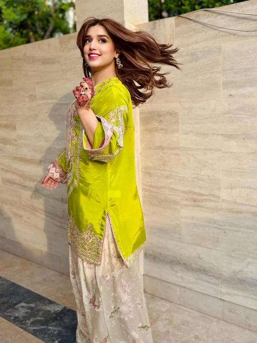 Ethnic by Wania Arts mehndi Embroidered Silk 2-Piece Suit