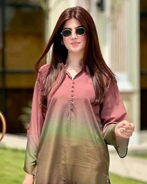 LAAM Gradient Apple Silk 2-Piece Suit
