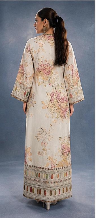 Sabyasachi Festive Off-White Embroidered Silk 3-Piece Suit